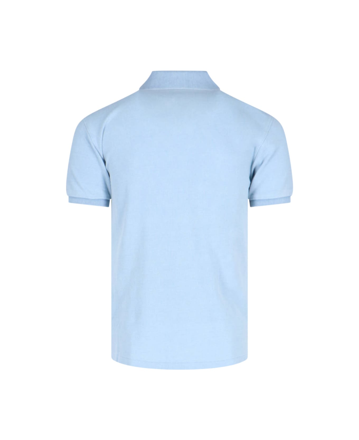 Polo Ralph Lauren Logo Polo Shirt - Light Blue