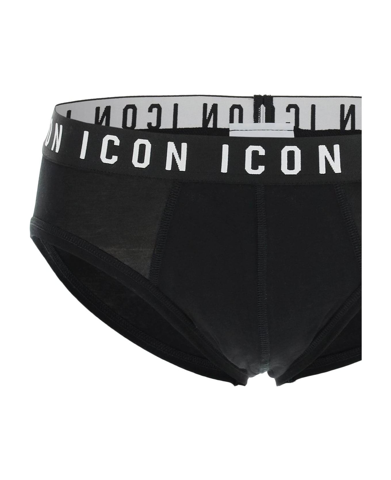 Dsquared2 'icon' Underwear Brief - BLACK (Black) ショーツ