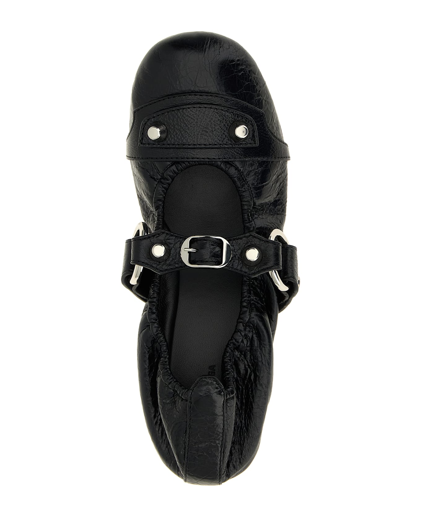 Balenciaga 'city' Ballet Flats - Black  