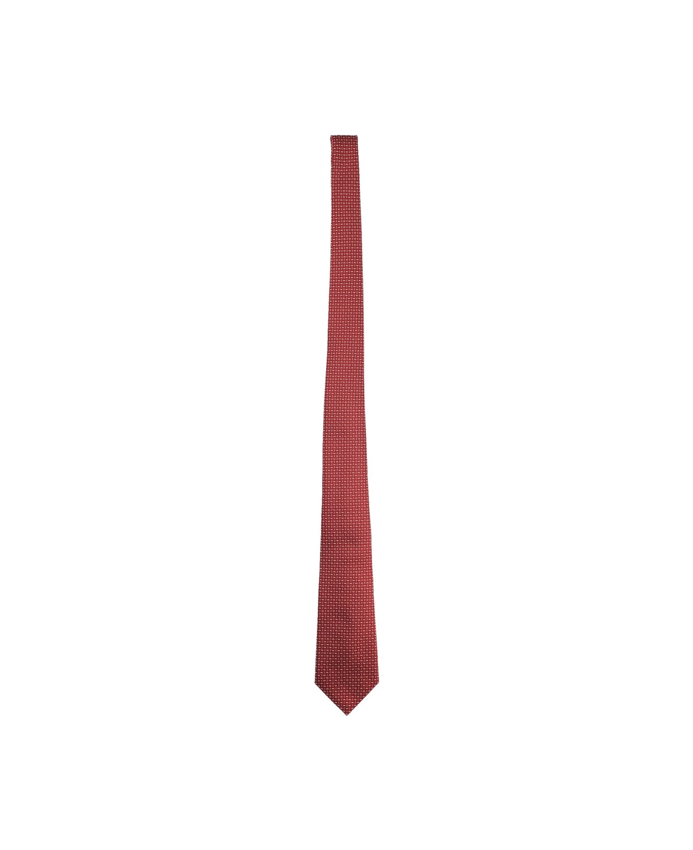 Giorgio Armani Silk Tie - BORDEAUX