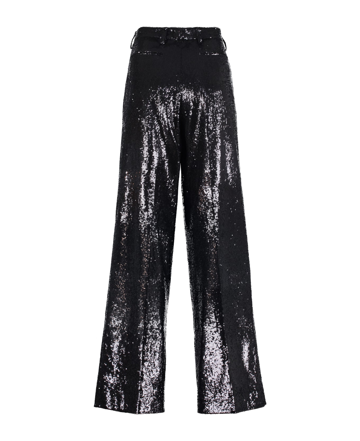 Prada Sequin Tailored Trousers - black ボトムス