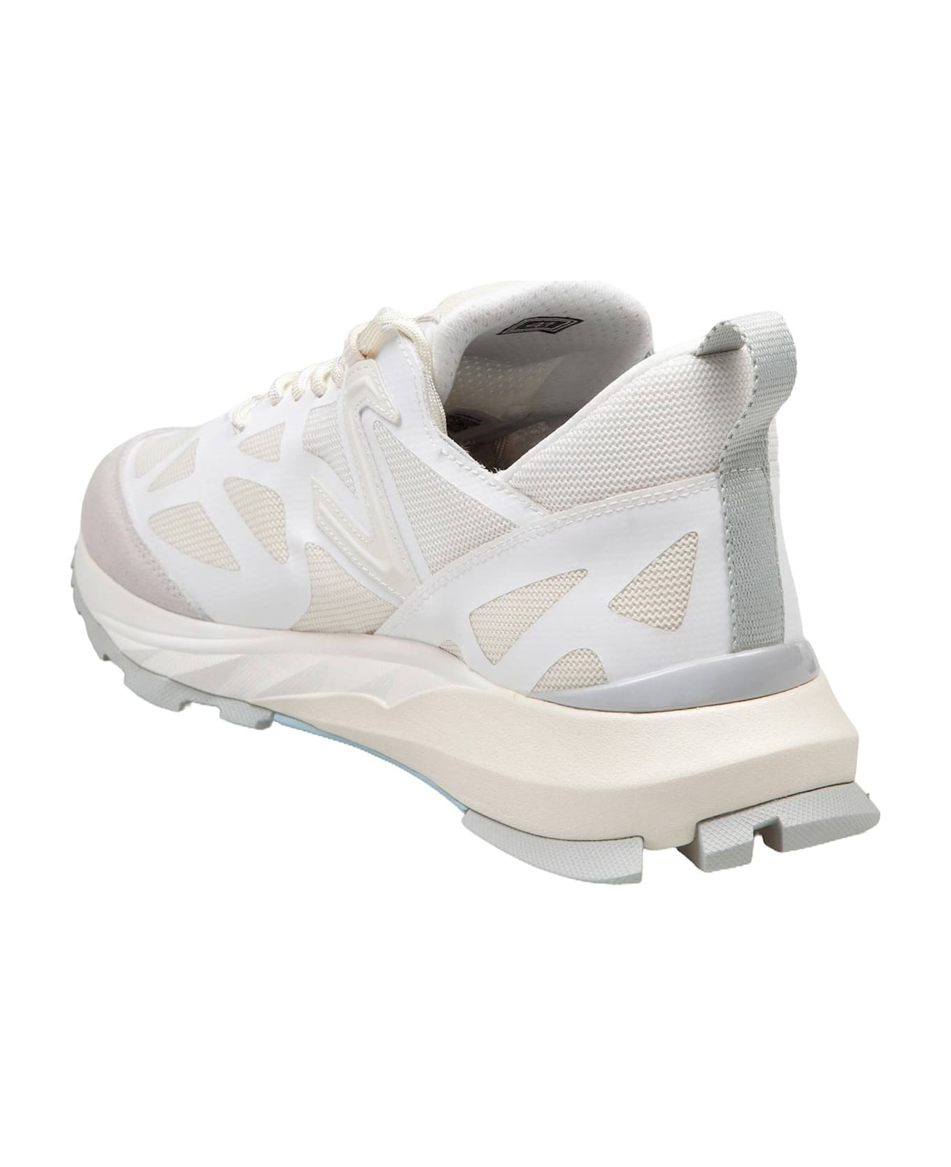 Philippe Model Sneakers Rocx Low In Mesh White Color - White