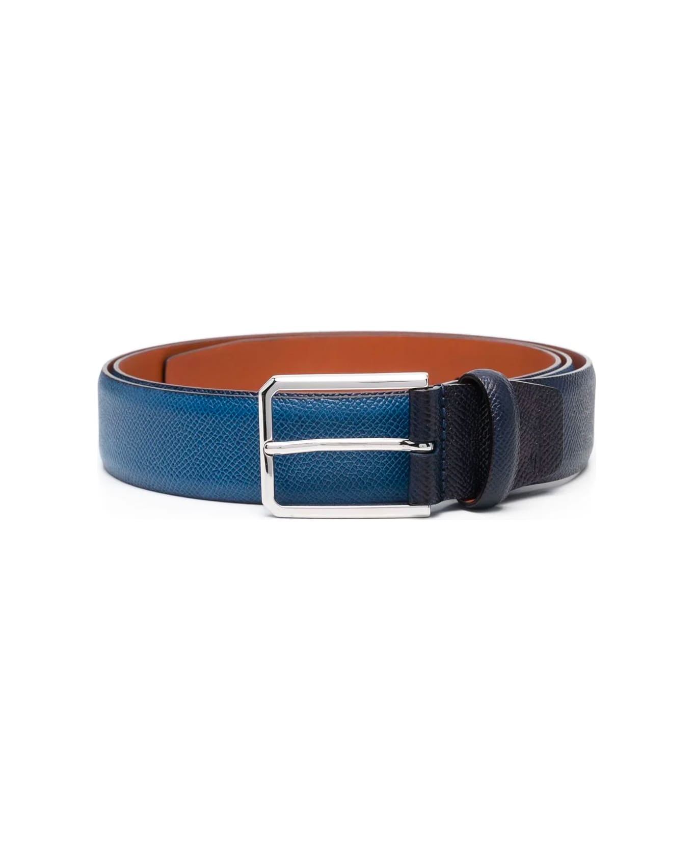 Santoni Regular Belt - Blue
