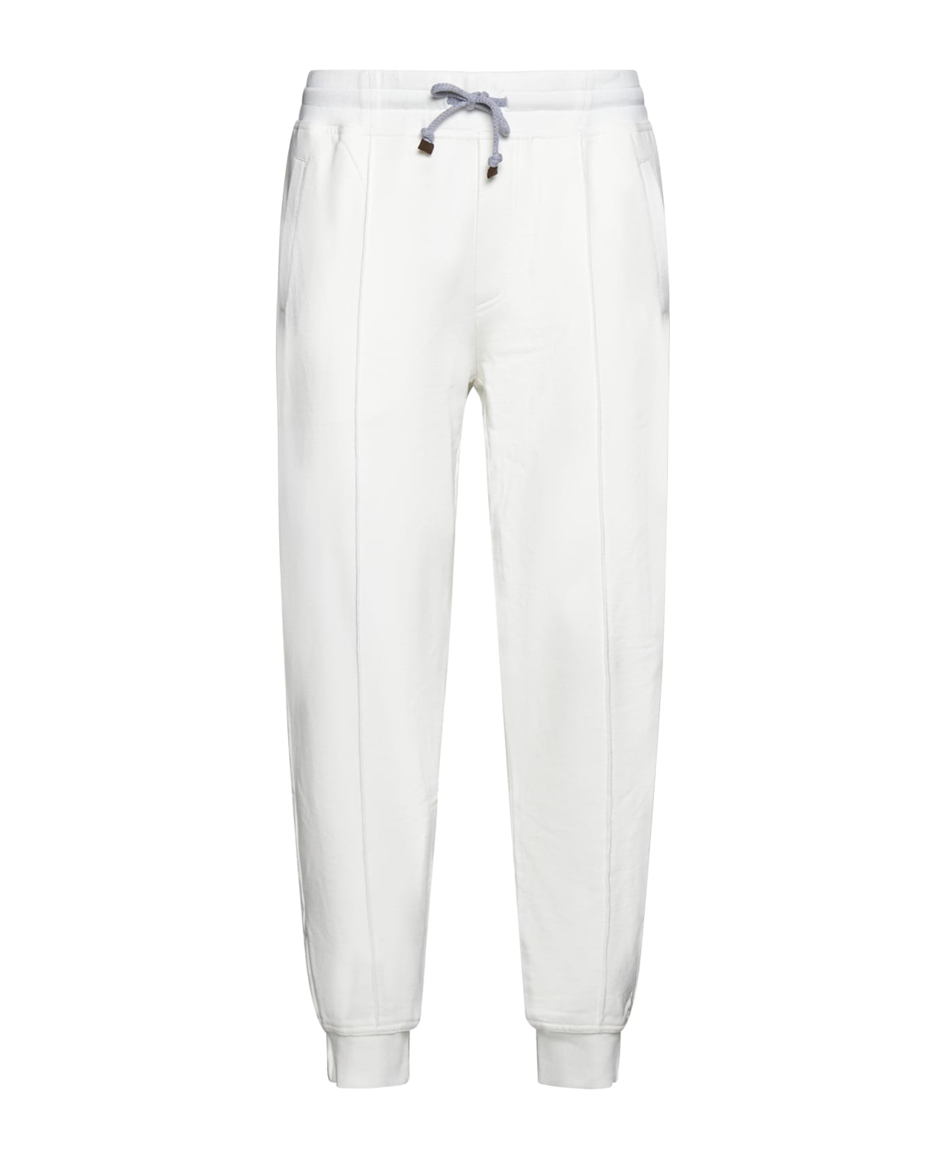 Brunello Cucinelli Pants - White スウェットパンツ