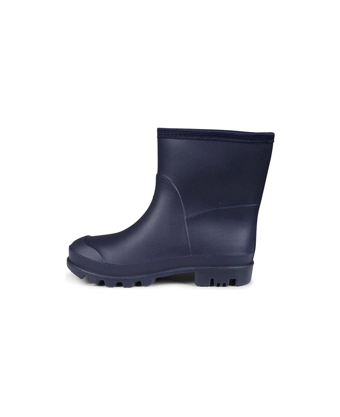 Kenzo Kids Blue Rain Boots For Kids With Elephant And Logo - Blue シューズ