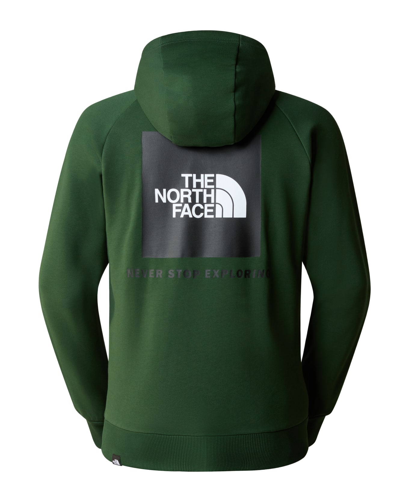 The North Face M Raglan Redbox Hoodie - Pine Needle