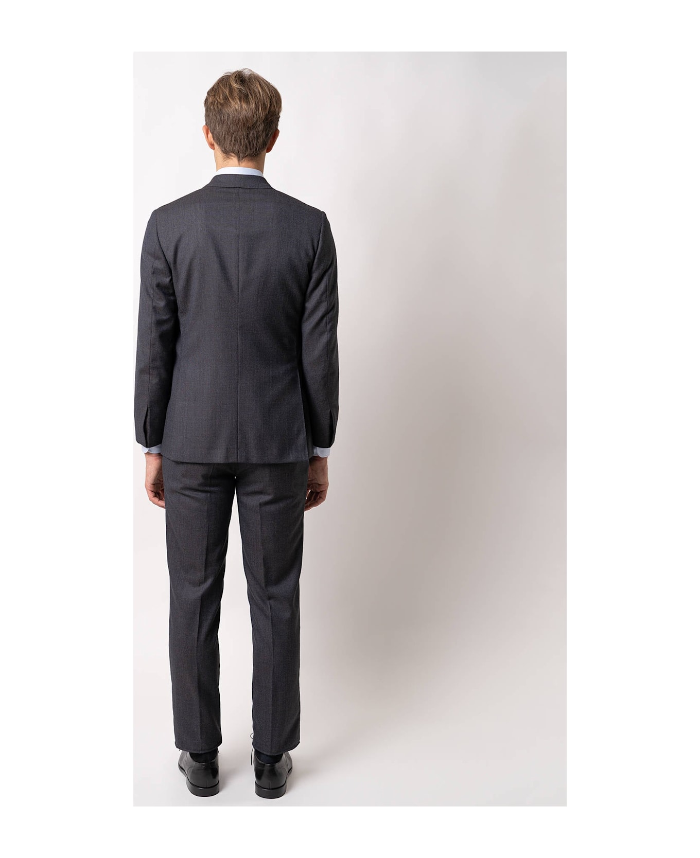 Larusmiani Windsor Suit Suit - DimGray