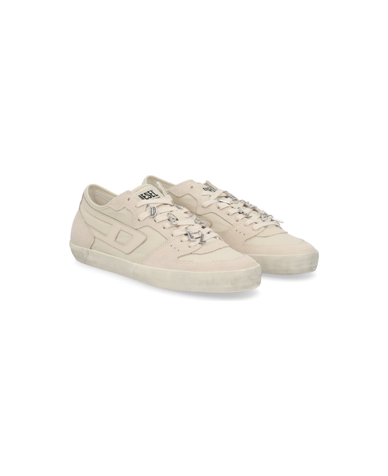 Diesel "s-leroji D-1 Low" Sneaker - WHITE