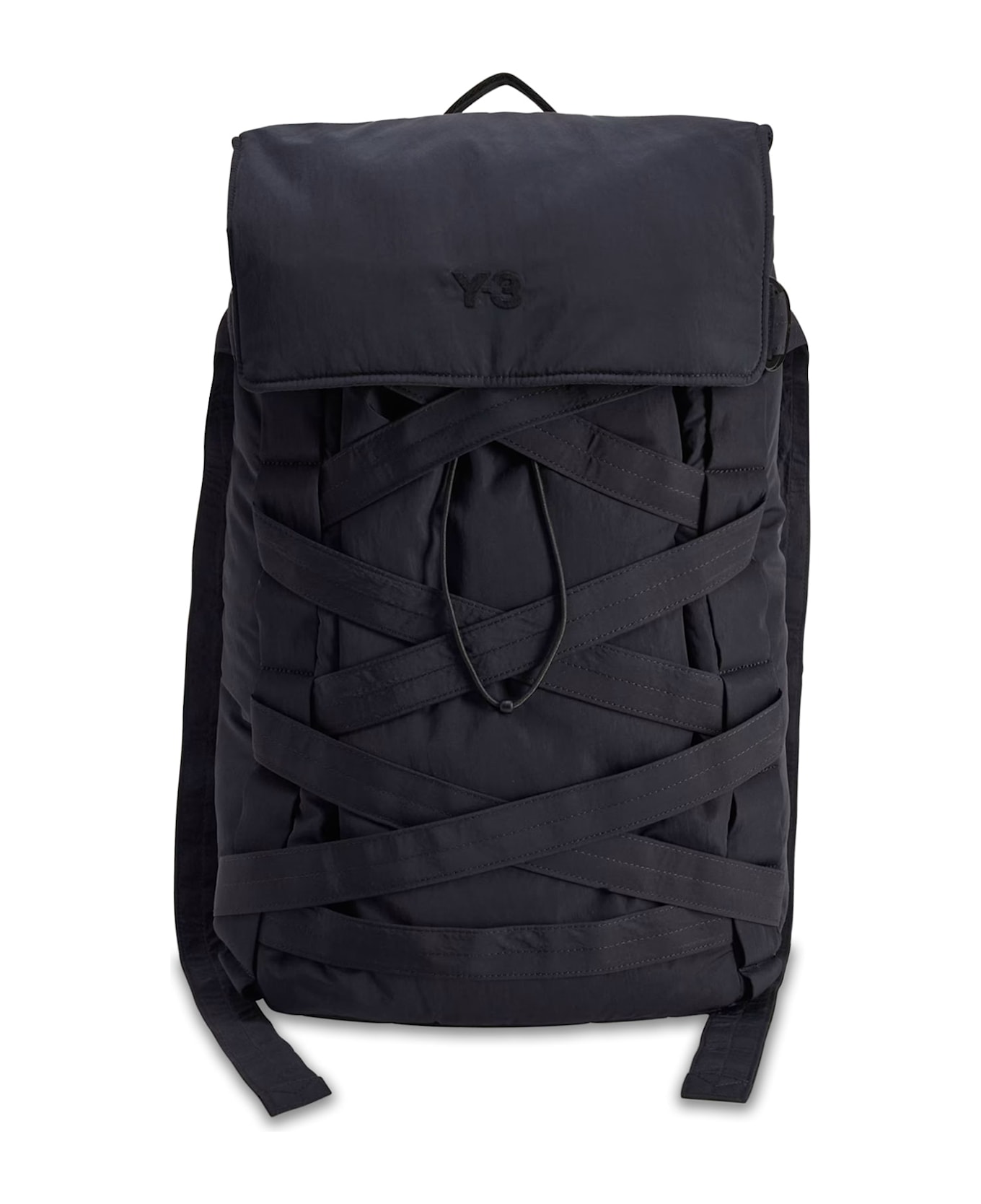 Y-3 Cinch Backp Nylon Backpack - Black