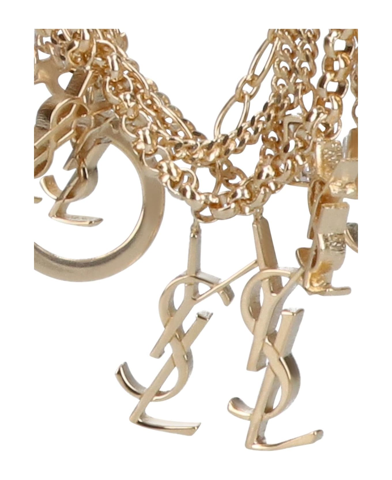 Saint Laurent "'multi Cassandre' Bracelet" - Gold
