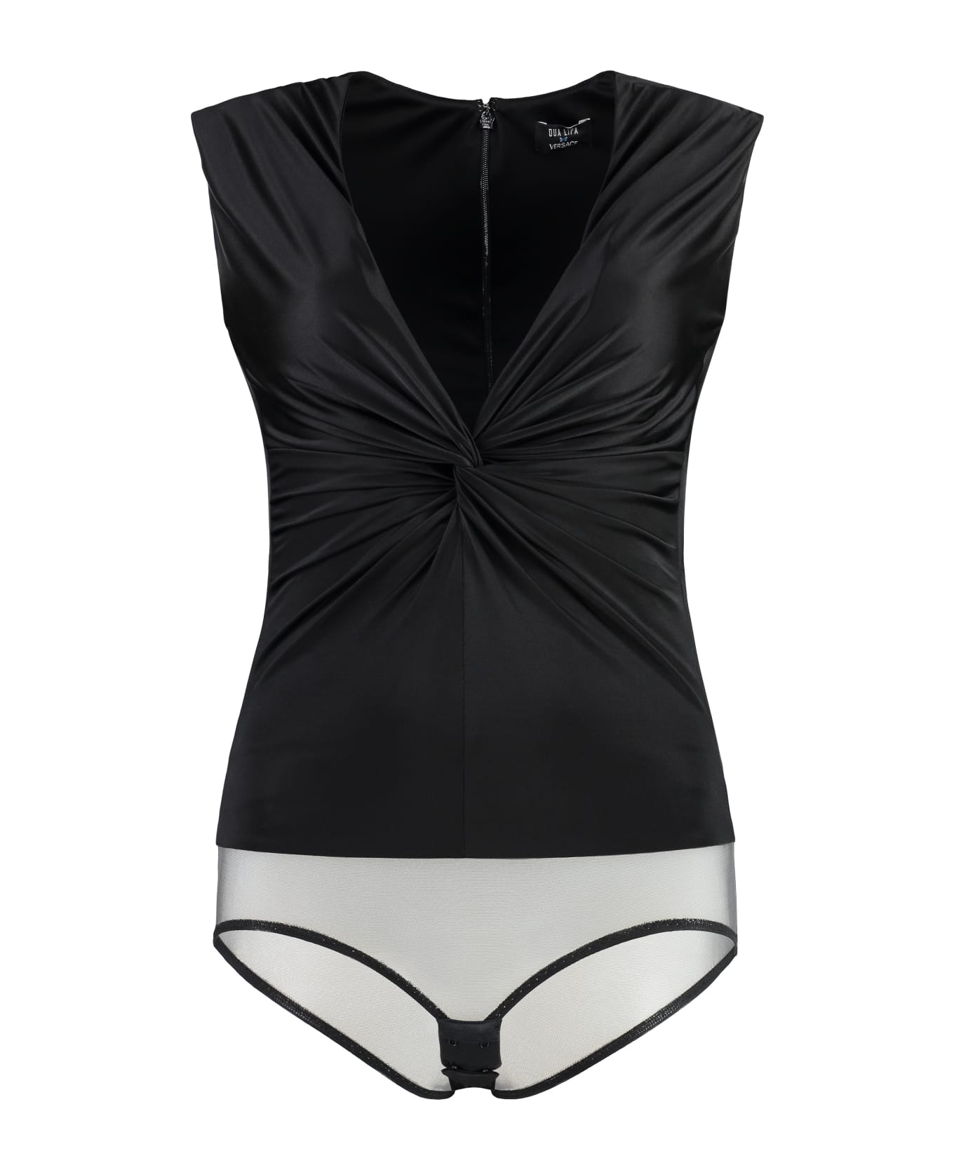 Versace Sleeveless Bodysuit - black ボディスーツ