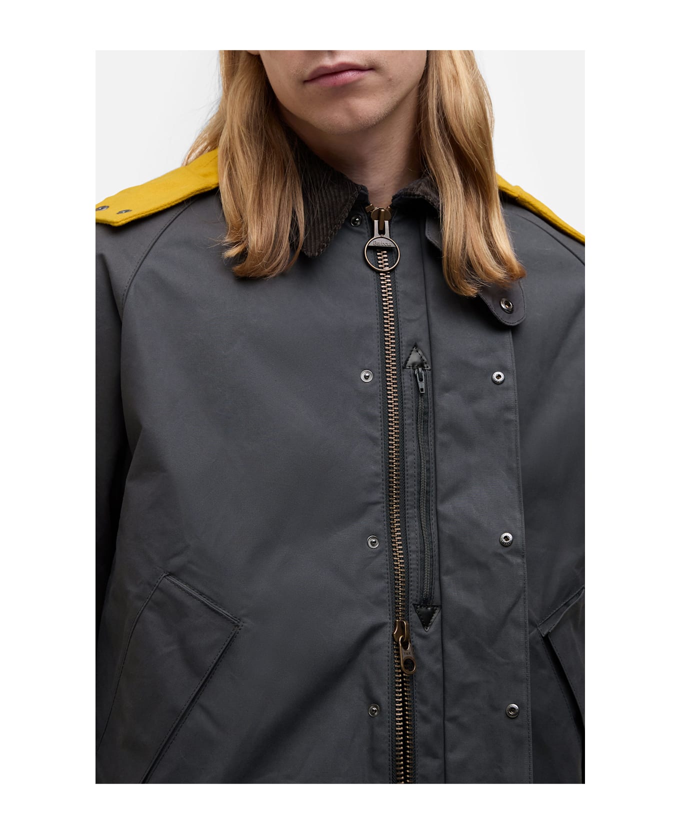 Barbour X Kaptain Sunshine Short Casual Cruiser - Blue