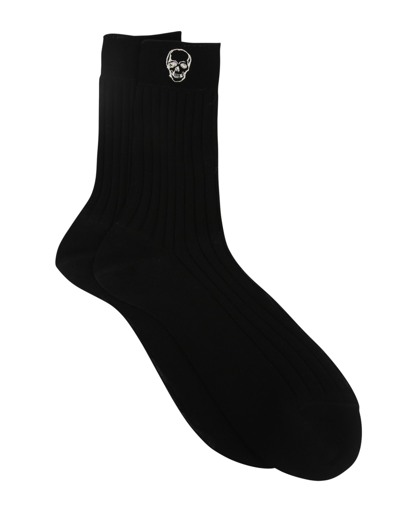 Women's Siloki Logo Cotton Socks In Black