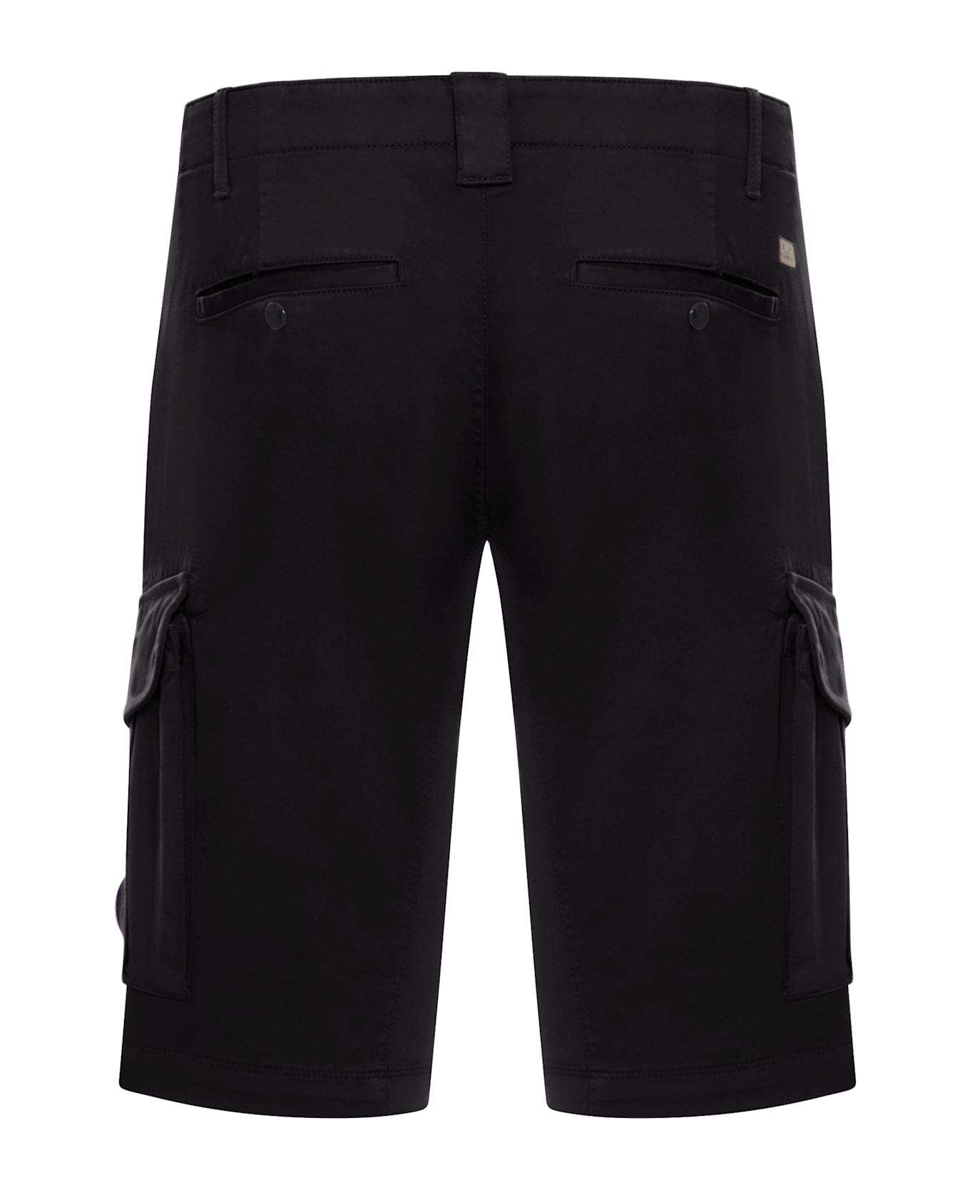 C.P. Company Stretch Cargo Shorts - BLACK