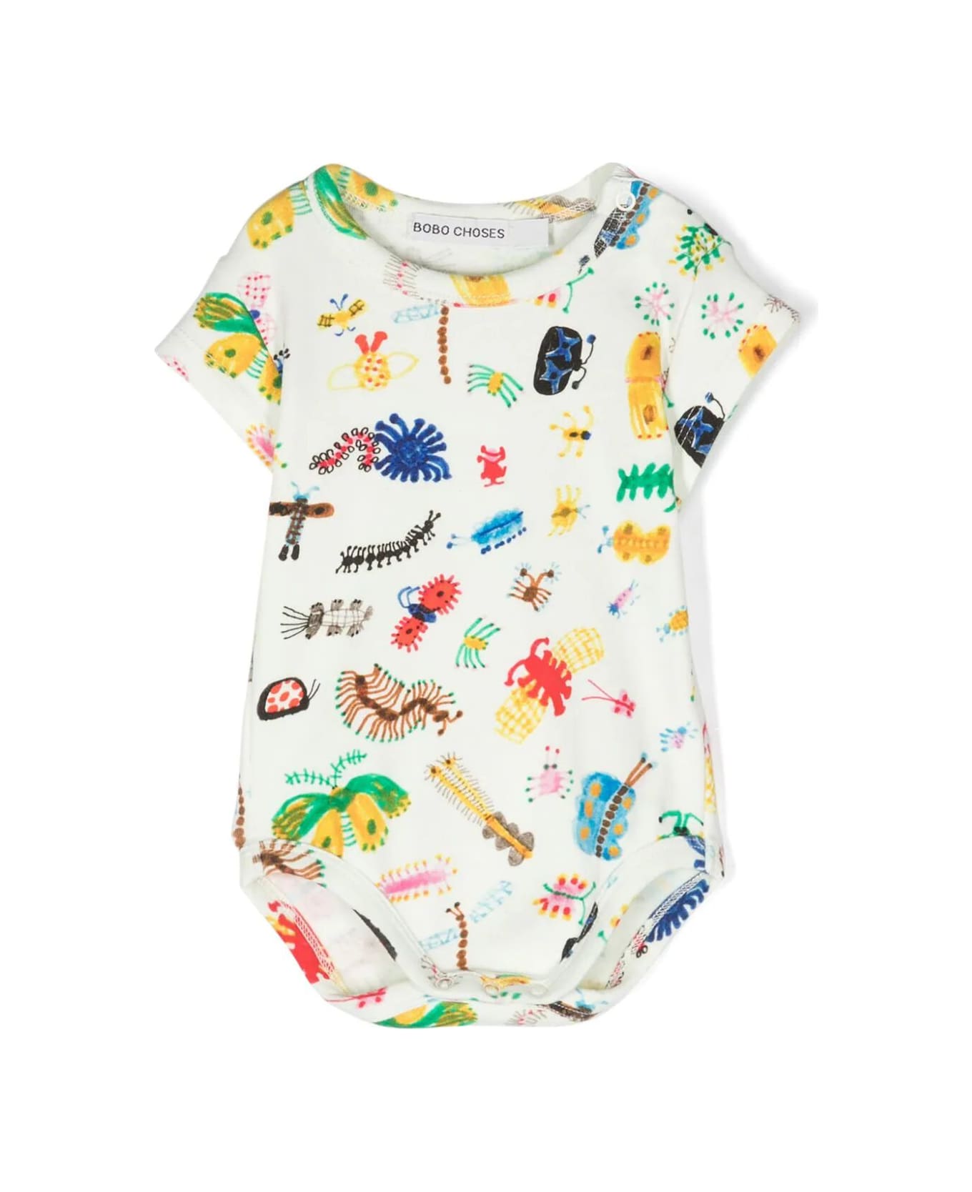 Bobo Choses Baby Funny Insect All Over Body - Off White