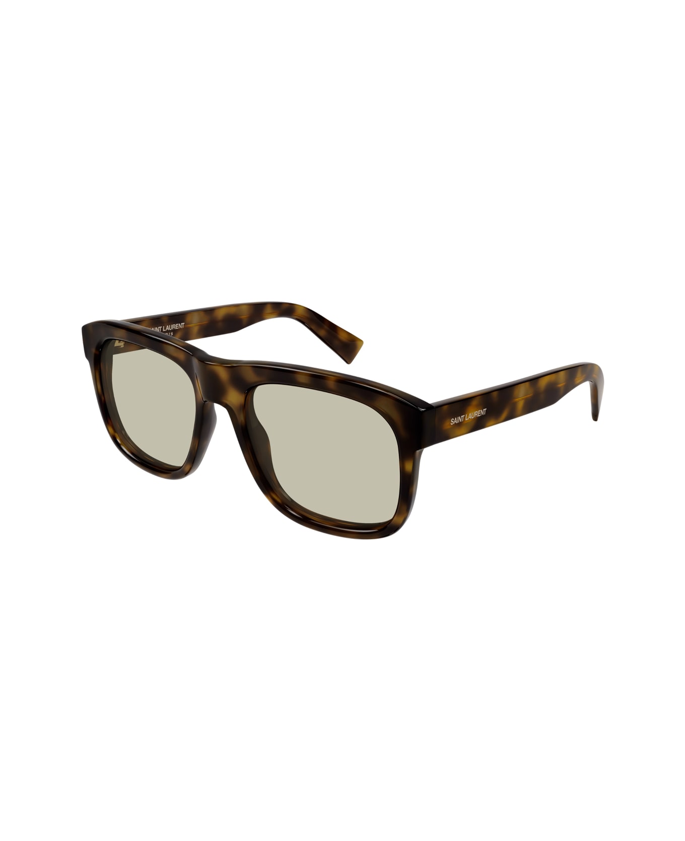 Saint Laurent Eyewear Saint Laurent Sl 558 Sl Logo 013 Havana Brown Sunglasses - Marrone