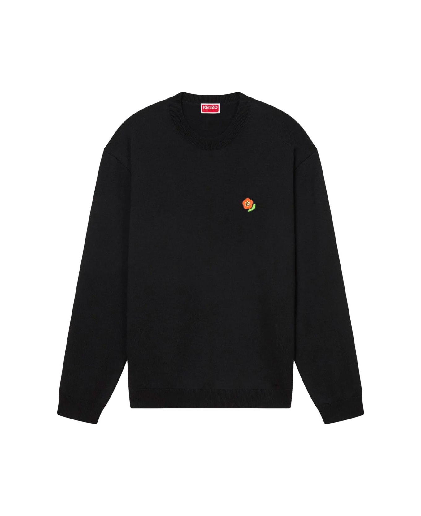 Kenzo Knezo Pop Wool Sweater - Black