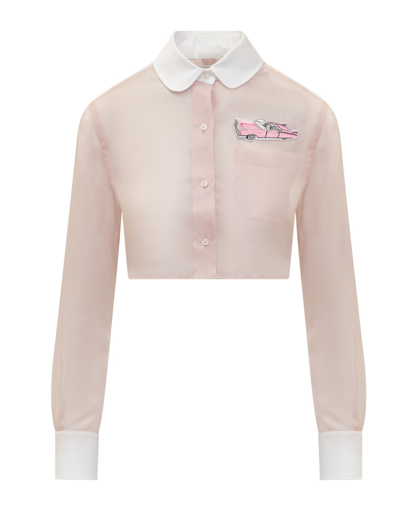 Thom Browne Shirt With Patch - LT PINK シャツ