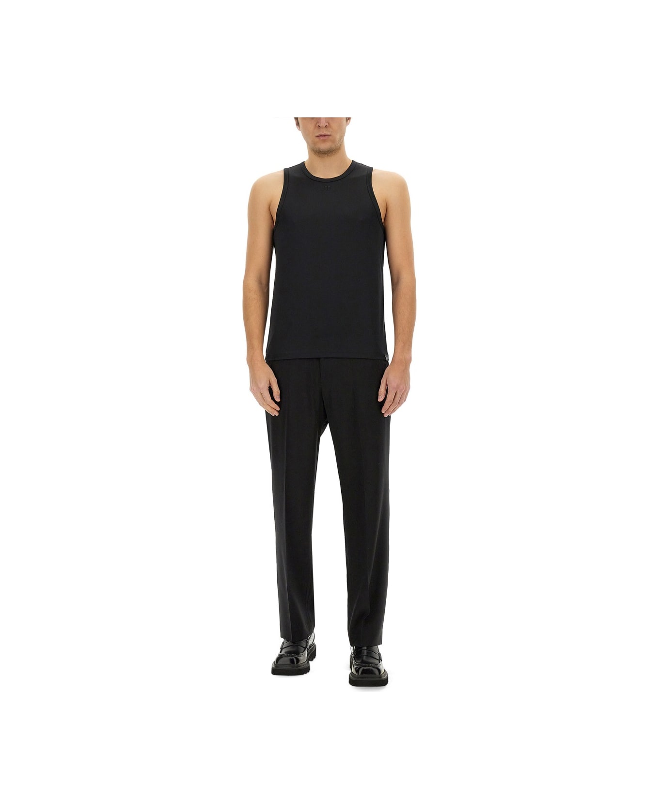 Courrèges Tank Top - BLACK