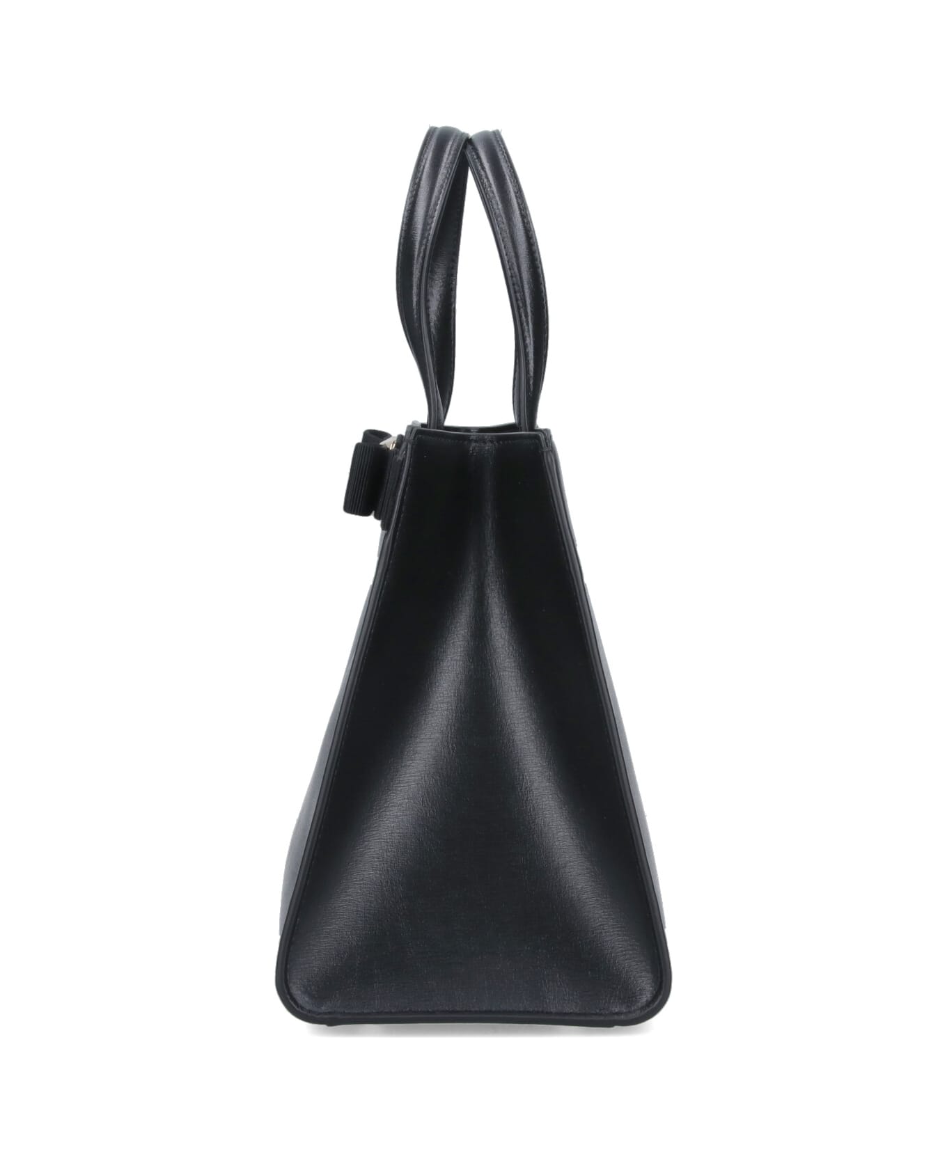 Ferragamo Bow Tote Bag - Black  