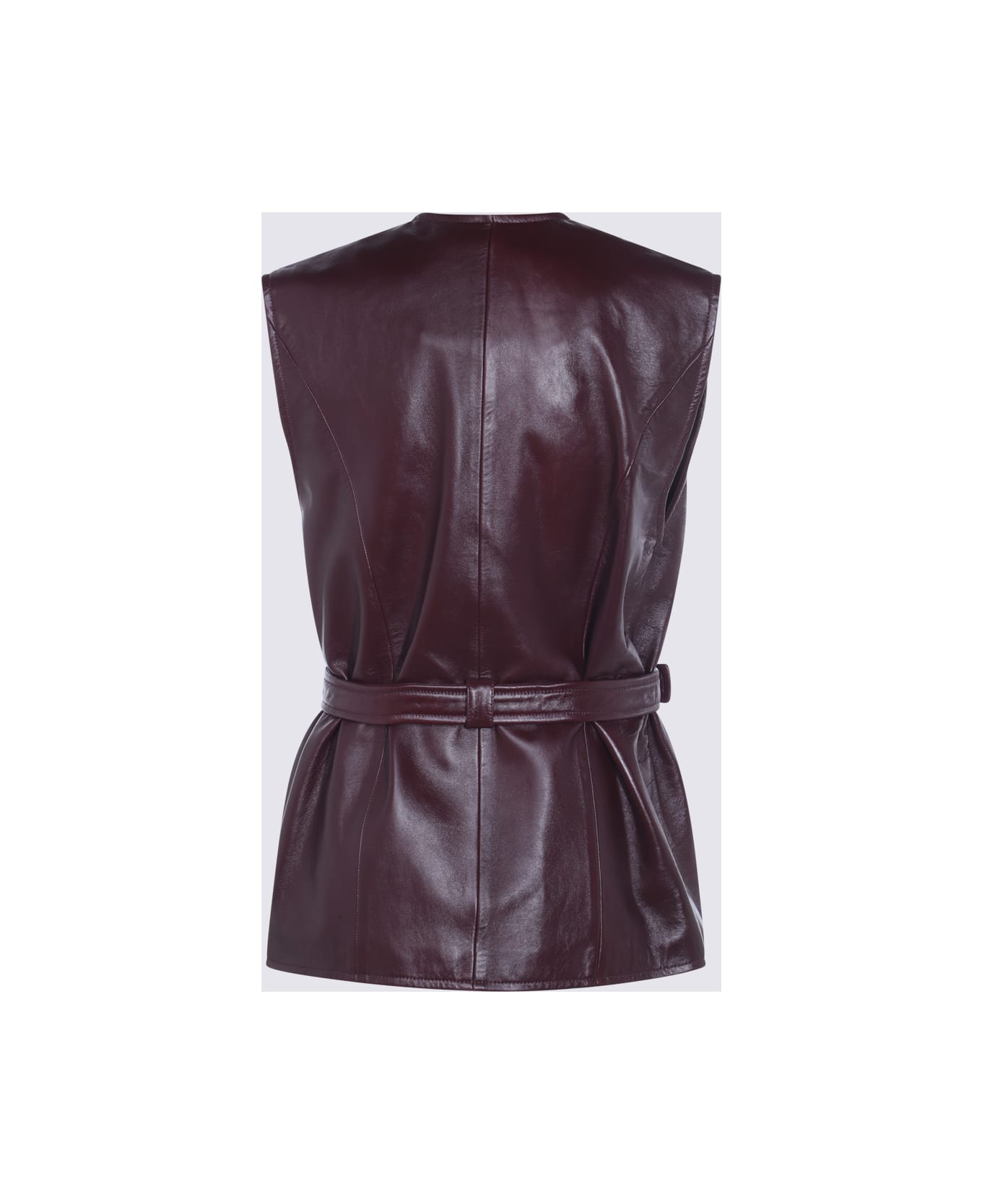 Chloé Brown Leather Jacket - CRAFTY BROWN