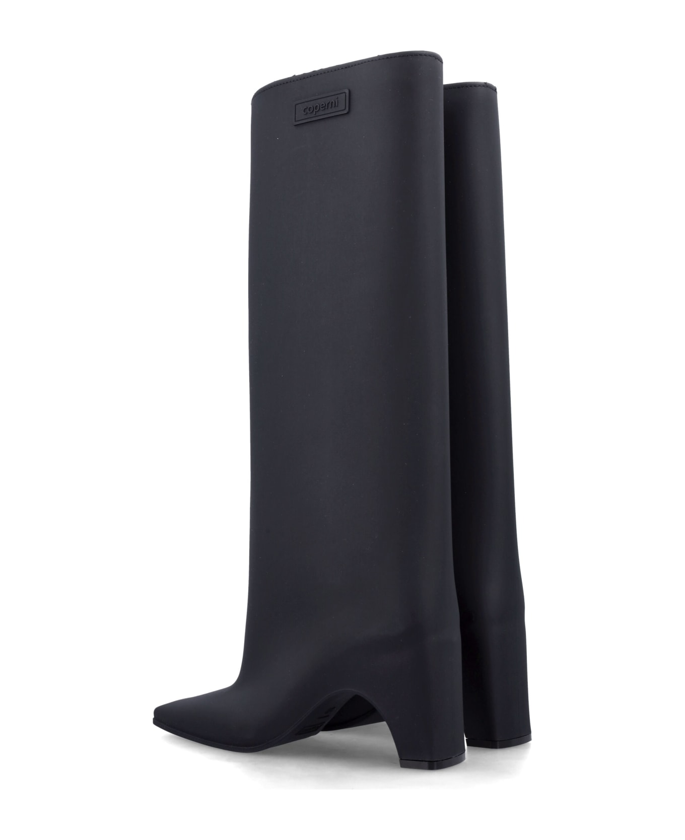 Coperni Rubber Bridge Boots - BLACK