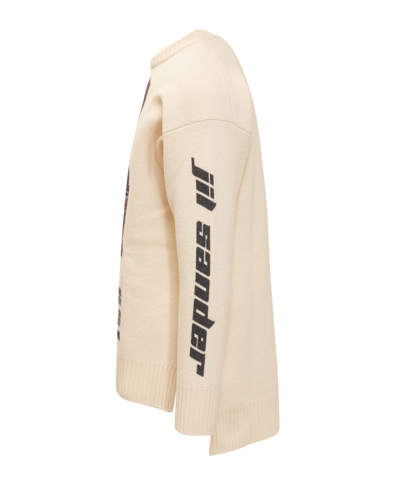 Jil Sander Jersey With Embroidery - BURRO