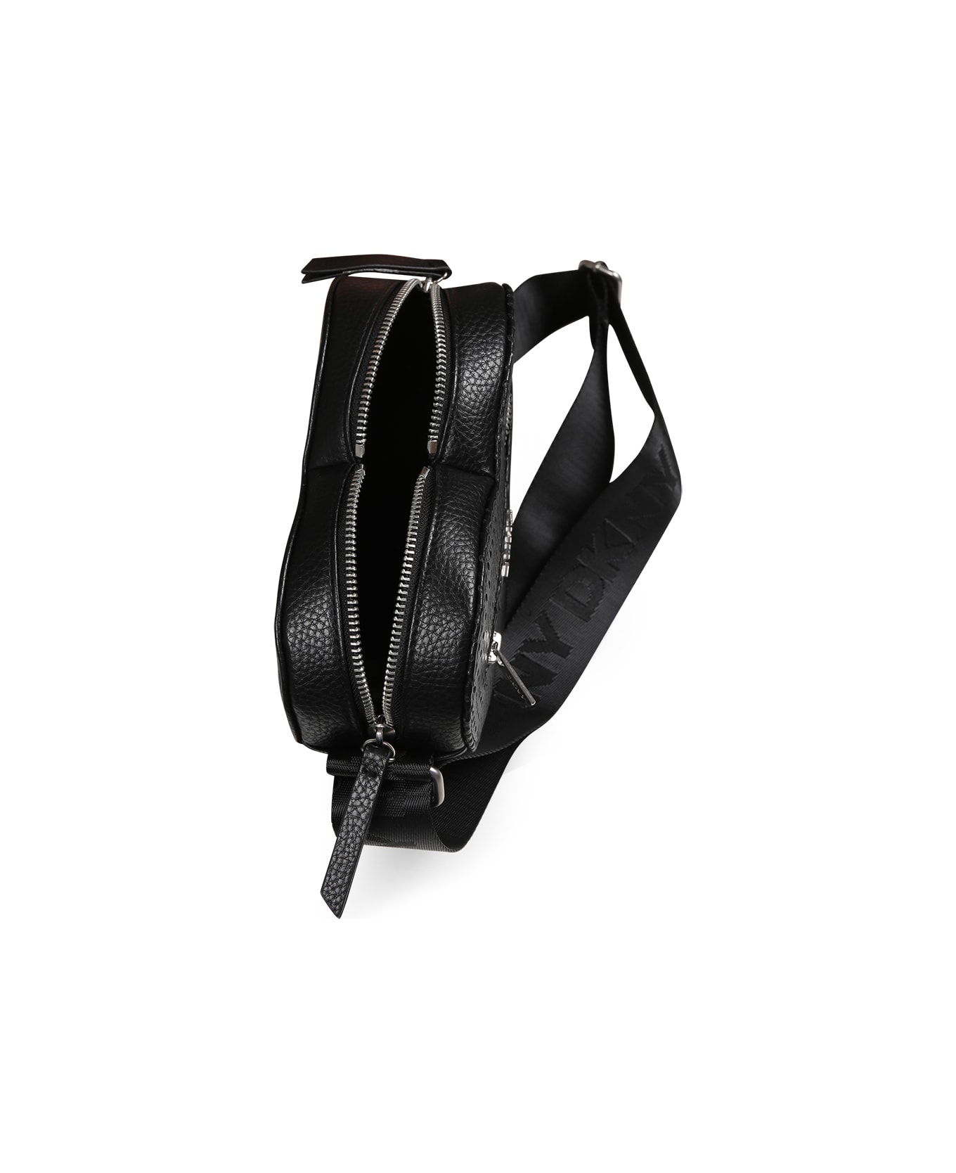 DKNY Black Bag For Girl With Logo - Black