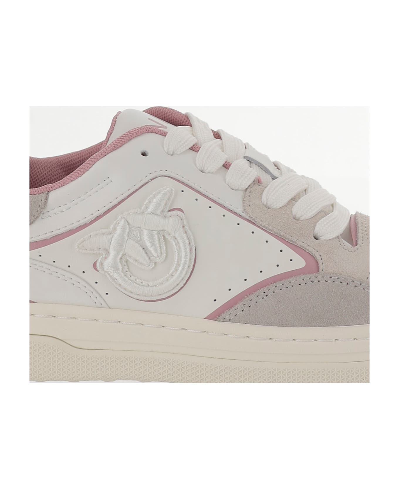 Pinko Mandy 08 Leather Sneakers - White