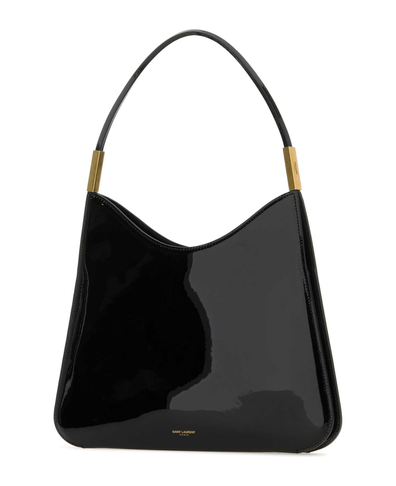 Saint Laurent Black Leather Bo Sadie Shoulder Bag - NERO