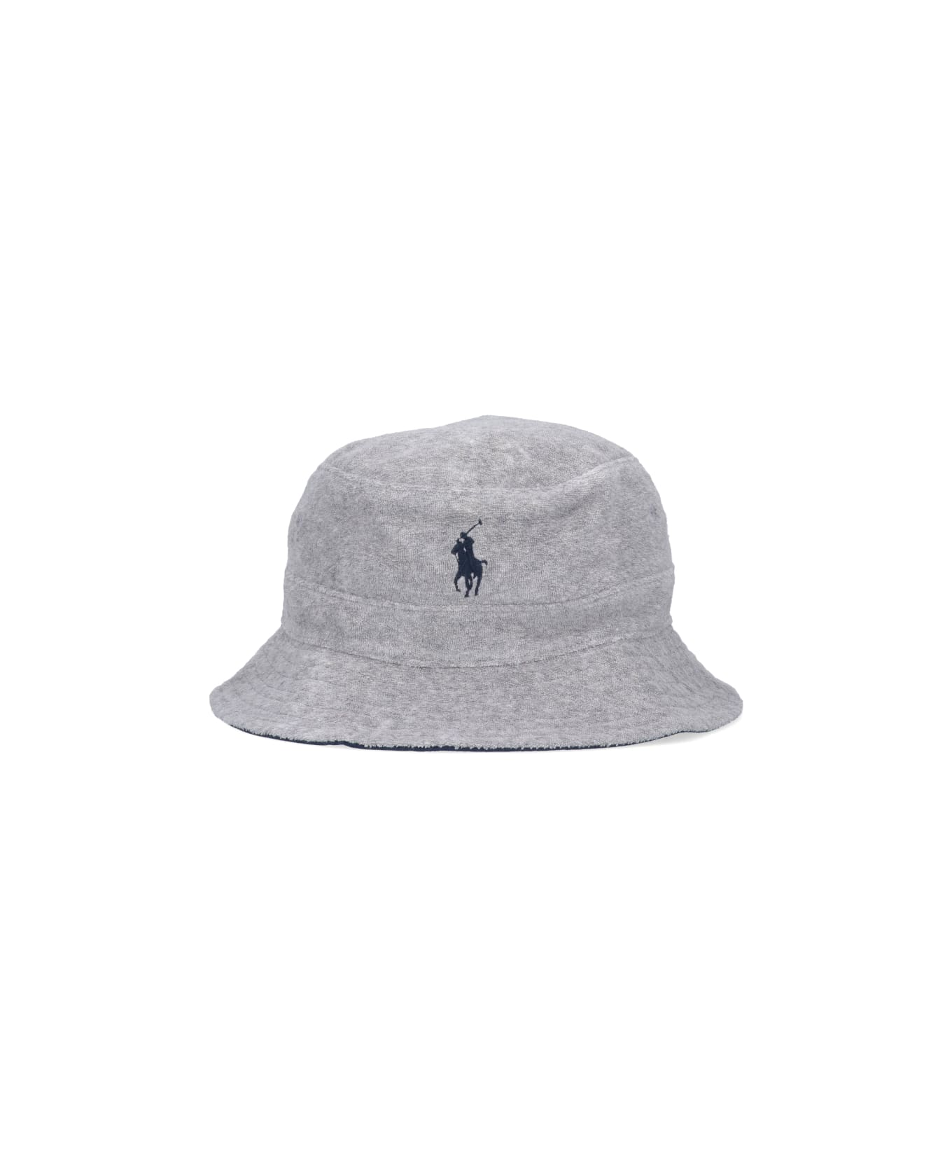 Polo Ralph Lauren Logo Bucket Hat - Gray 帽子
