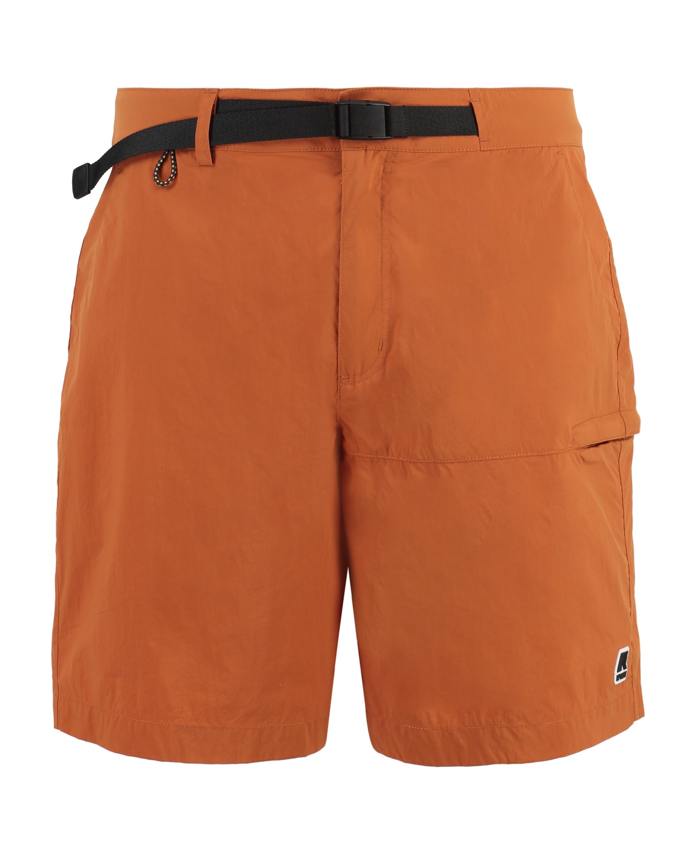 K-Way Taprinne Nylon Bermuda Shorts - Brick Red