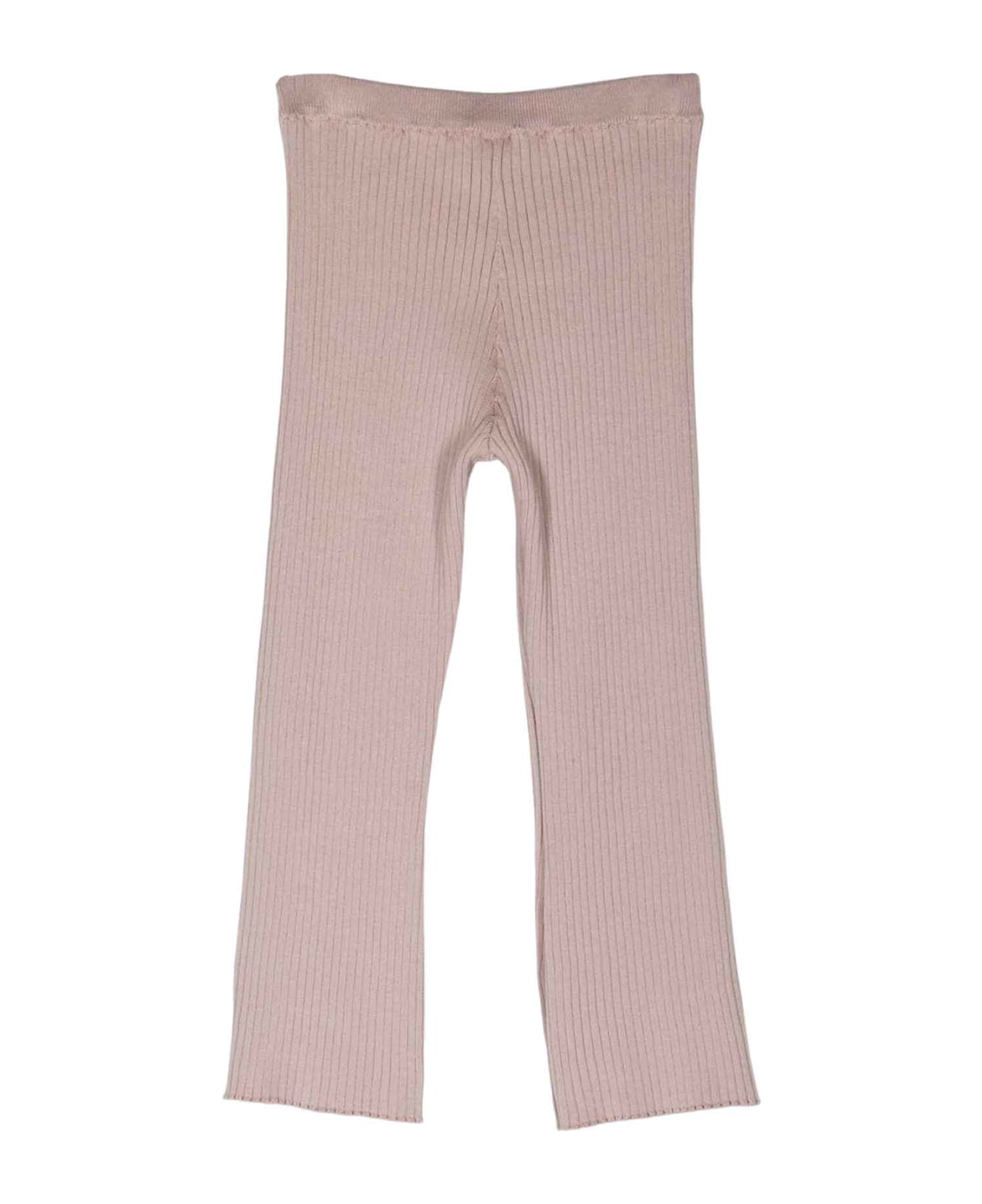 Brunello Cucinelli Pink Trousers Girl - Rosa ボトムス