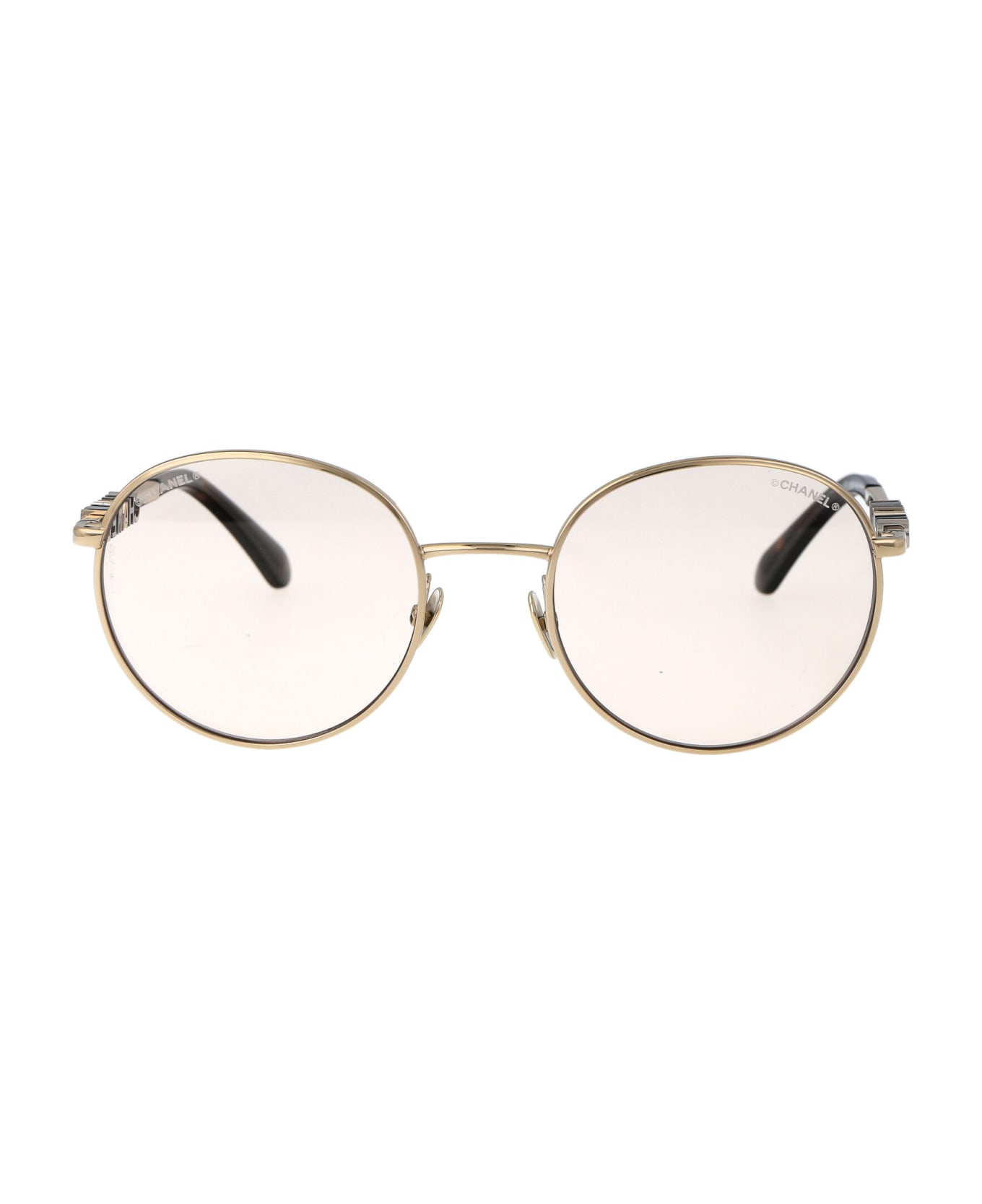 Chanel 0ch4282 Sunglasses - C485M4 GOLD サングラス