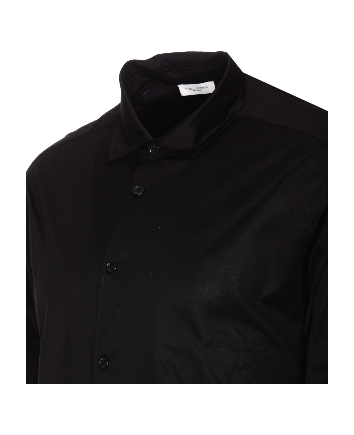 Paolo Pecora Shirt - Black シャツ
