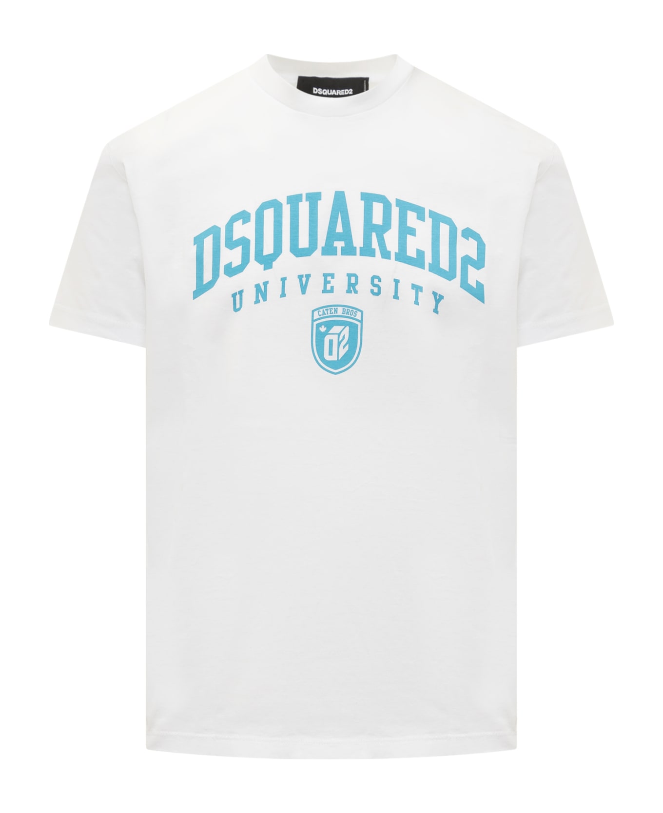 Dsquared2 College Print T-shirt - White