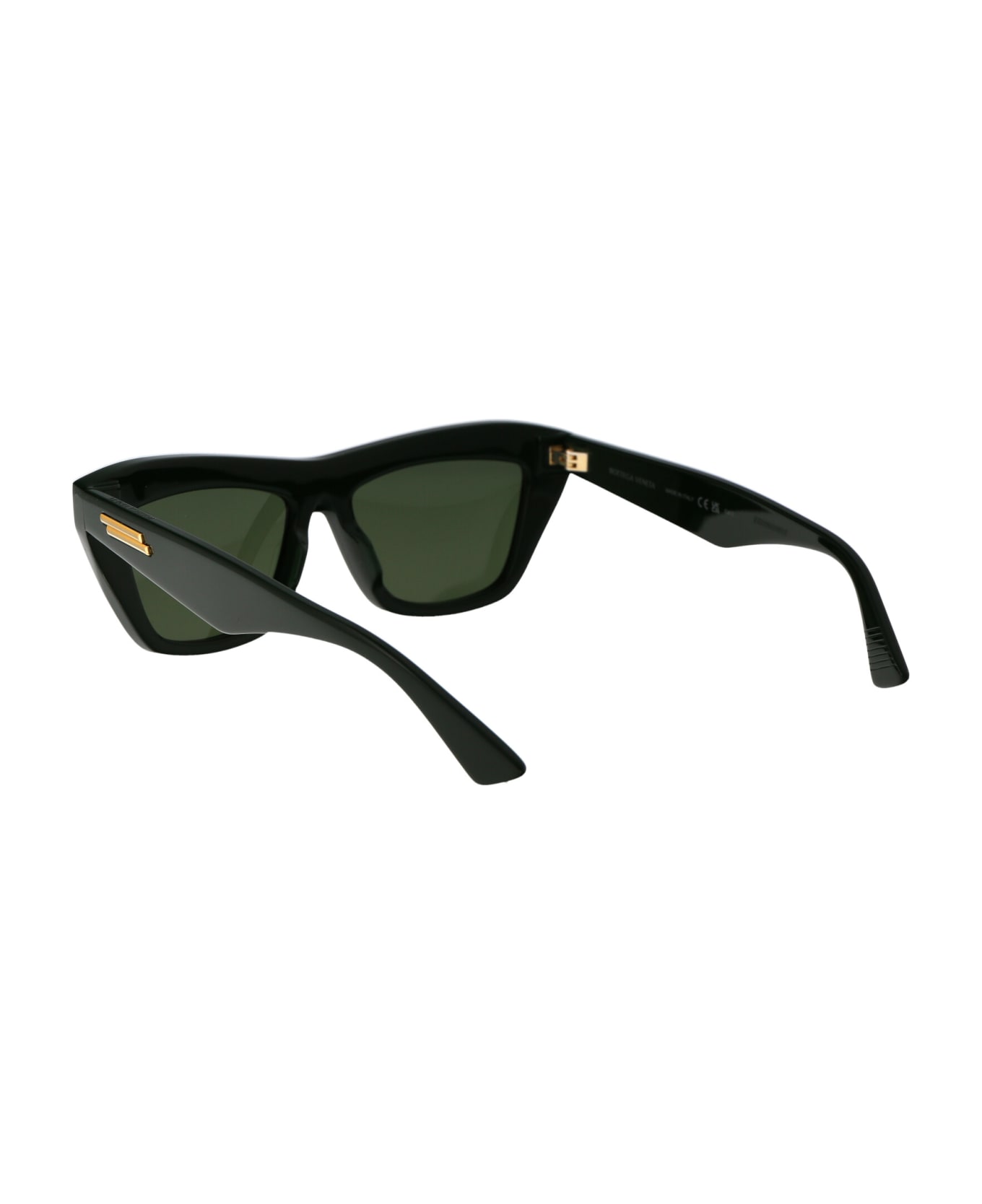 Bottega Veneta Eyewear Bv1121s Sunglasses - 007 GREEN GREEN GREEN