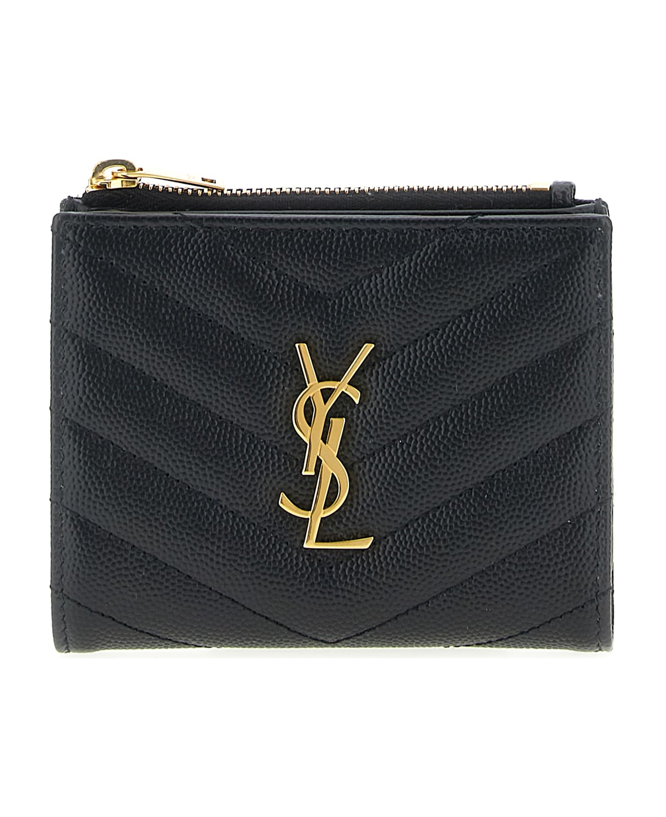 Saint Laurent 
cassandre
 Wallet - Black  