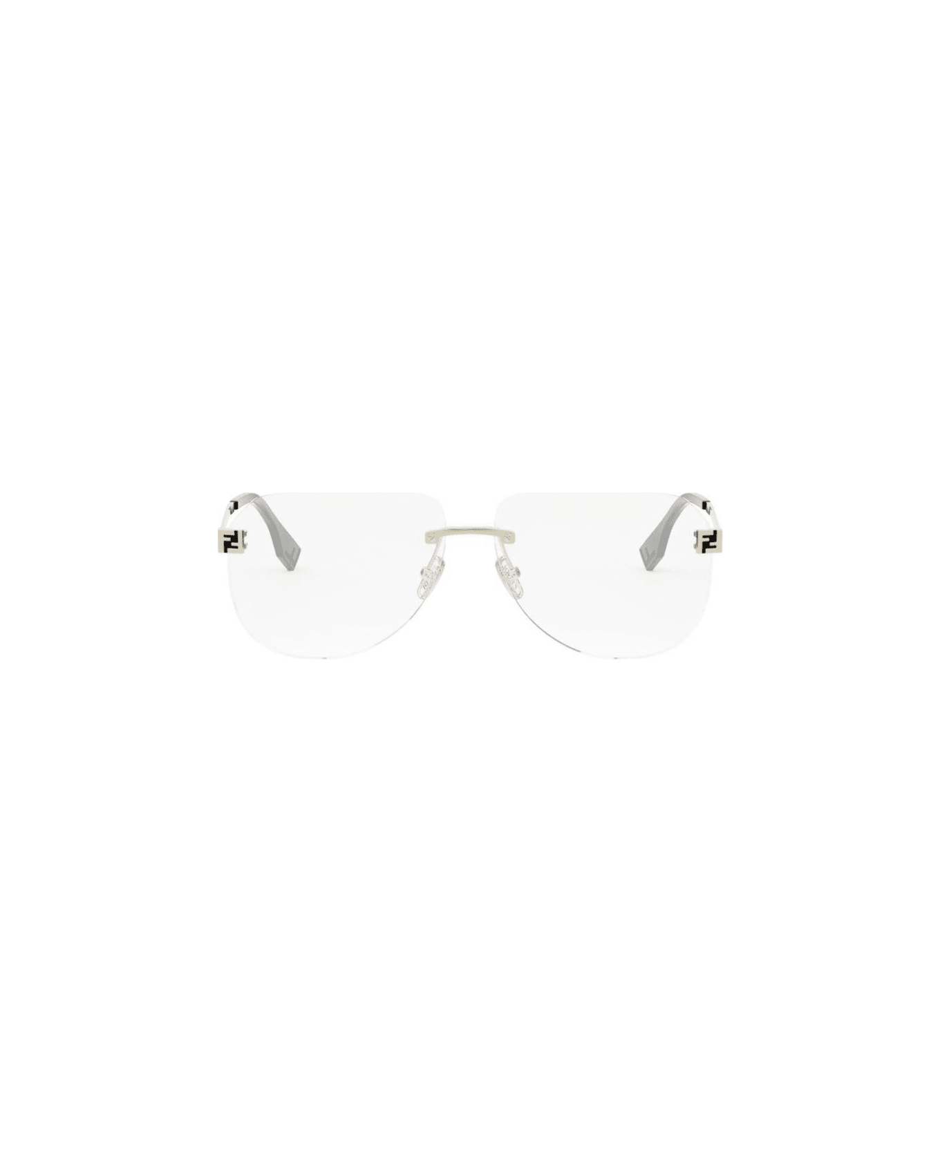 Fendi Eyewear Aviator Frame Glasses - 032