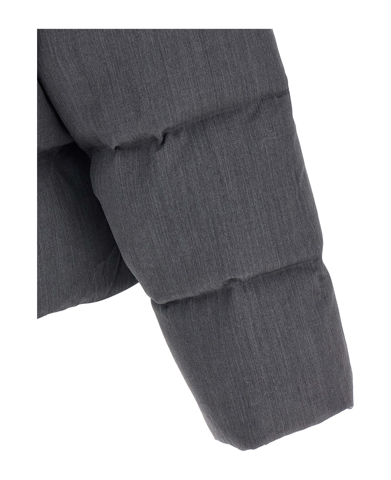 Entire Studios 'mml Puffer' Down Jacket - Gray