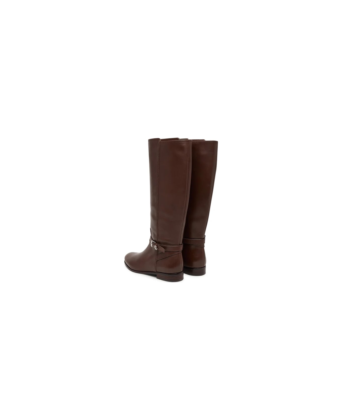 Ralph Lauren Brooke Tll 2 Boots Tall Boot - Dark Hickory
