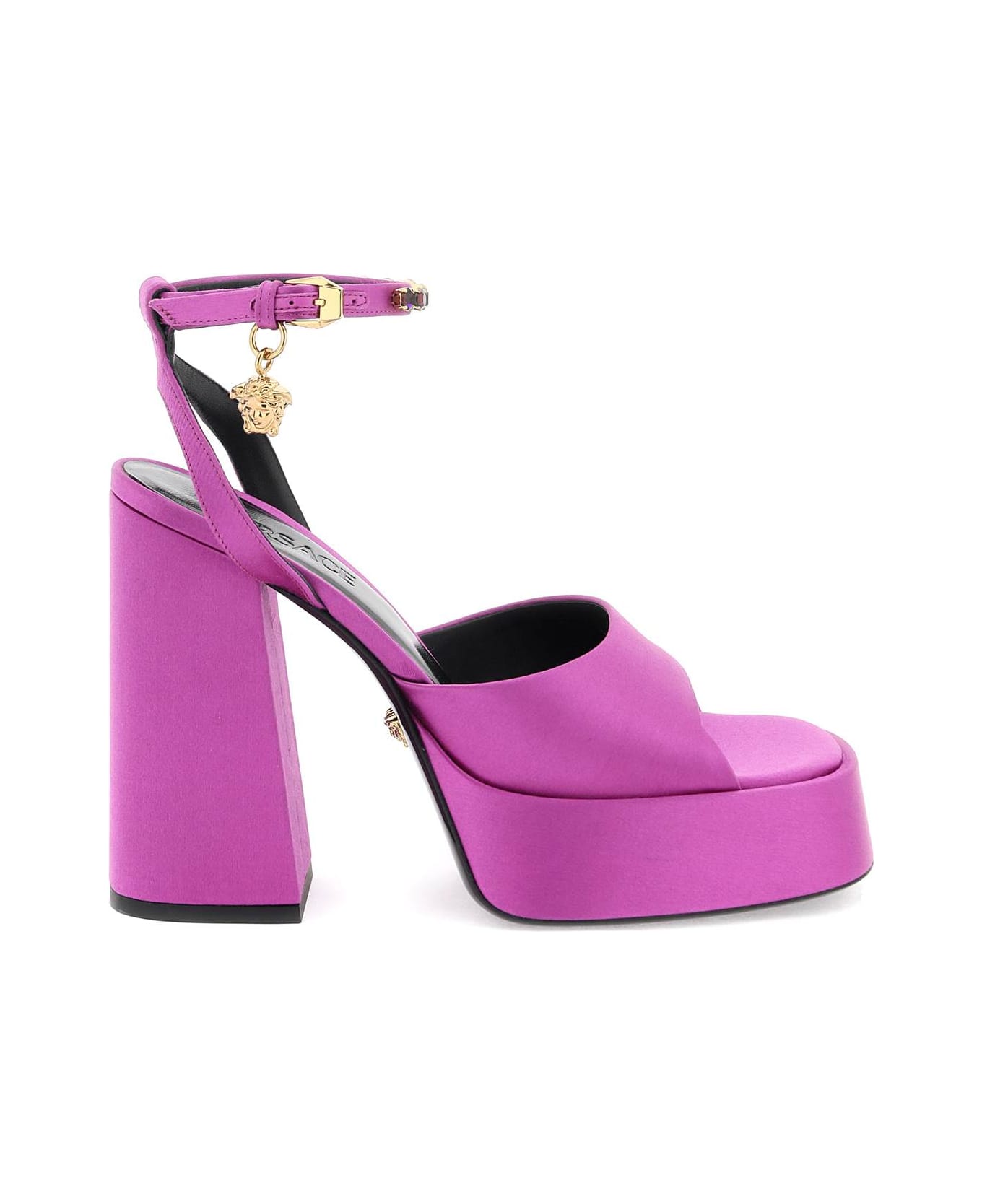 Versace 'aevitas' Sandals - BEACH ROSE VERSACE GOLD (Purple)