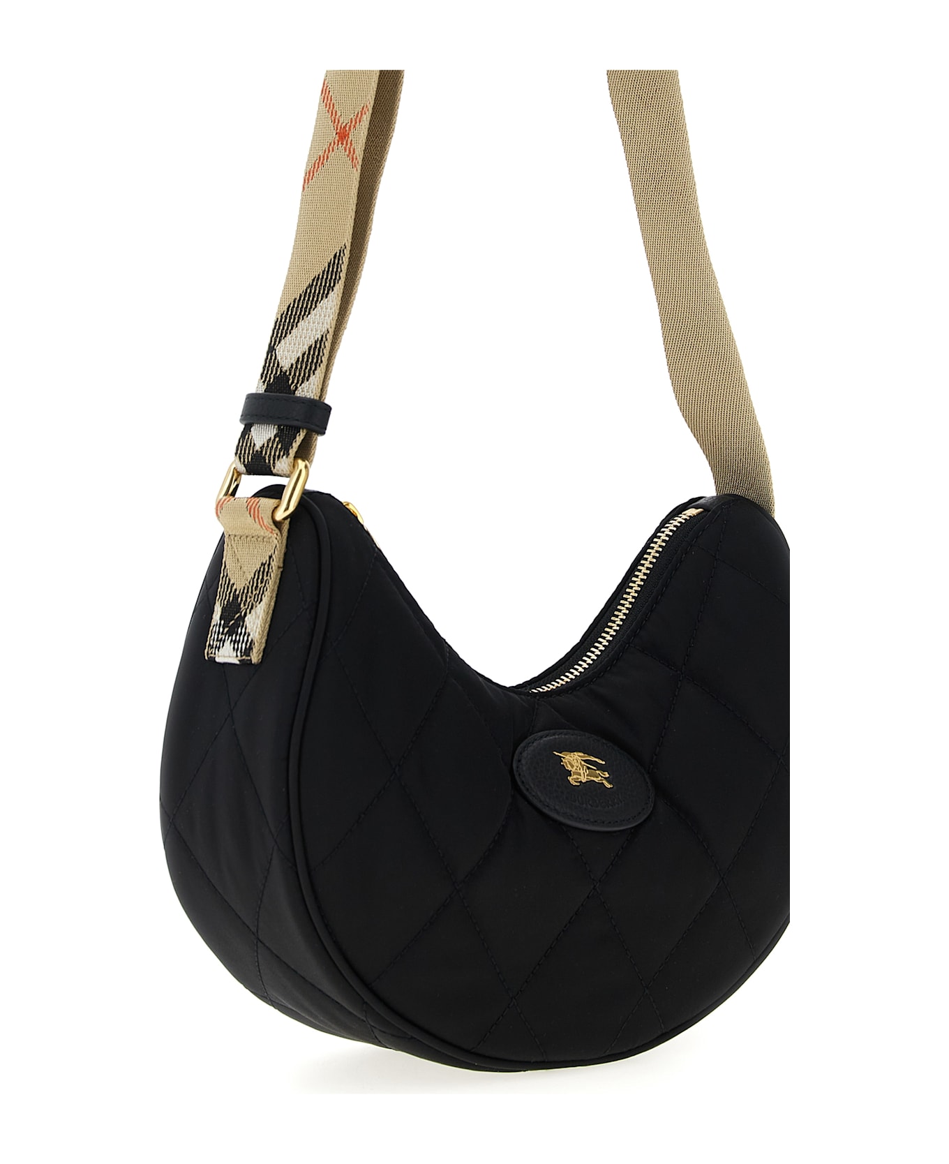 Burberry 
horseshoe
 Crossbody Bag - Black  