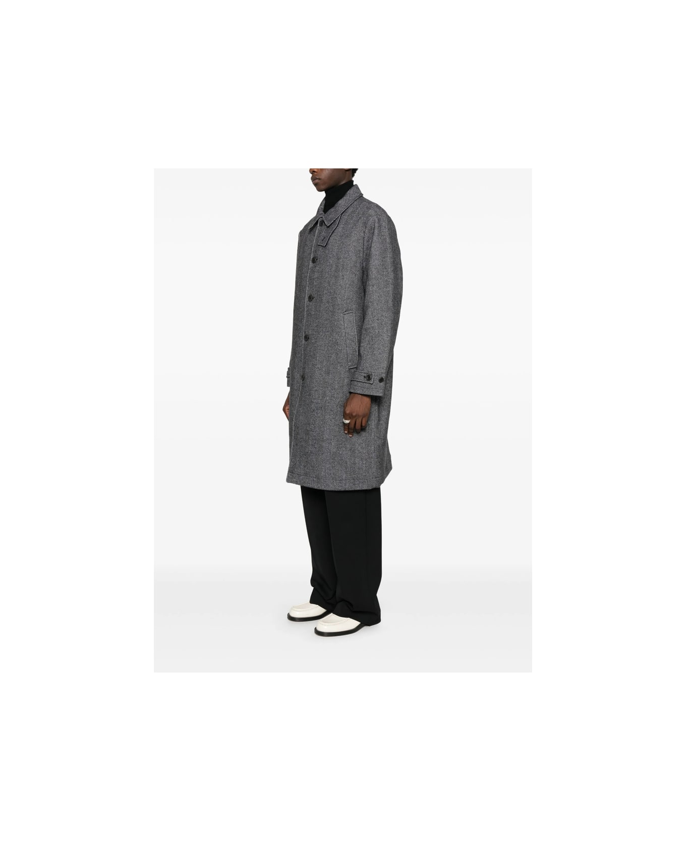 Calvin Klein Coat - BLACK