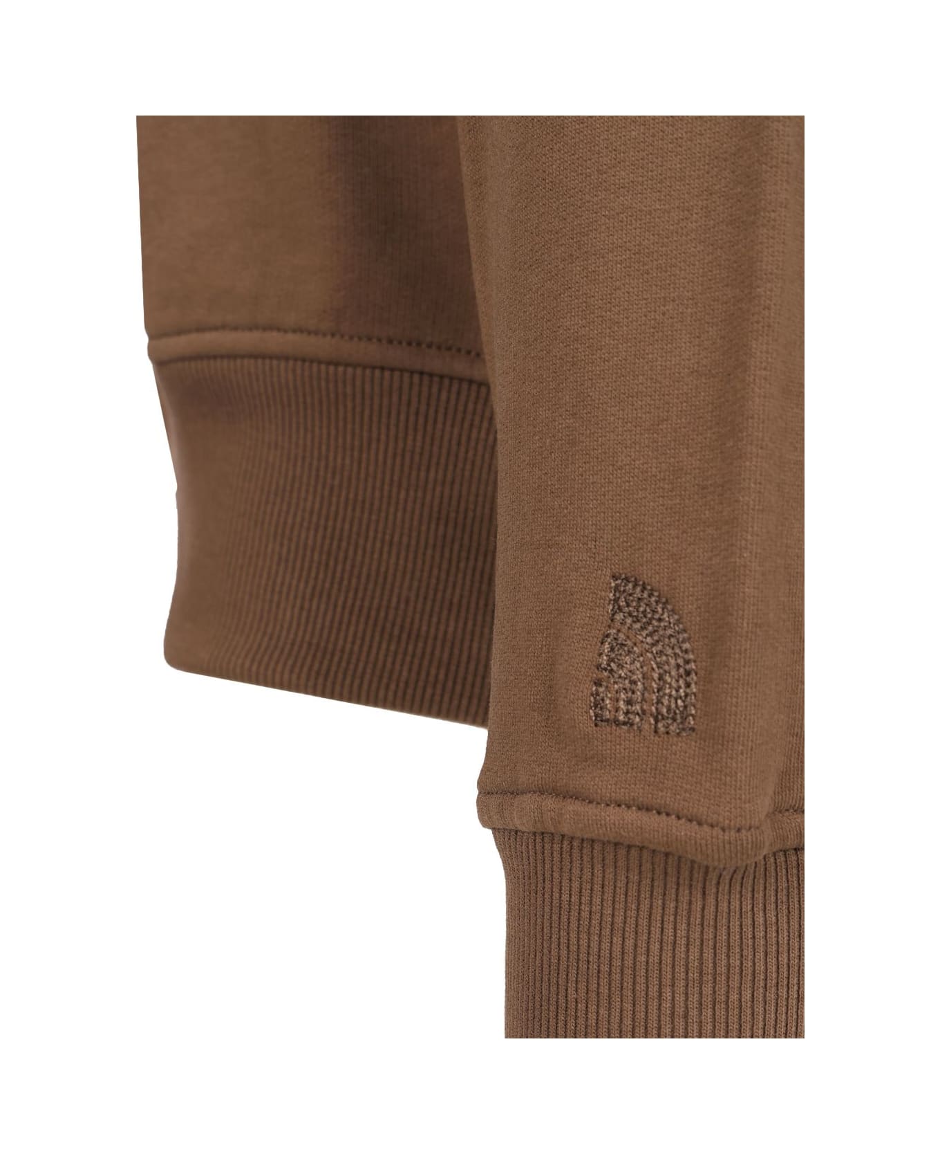 The North Face Crewneck Cotton Sweatshirt - Brown