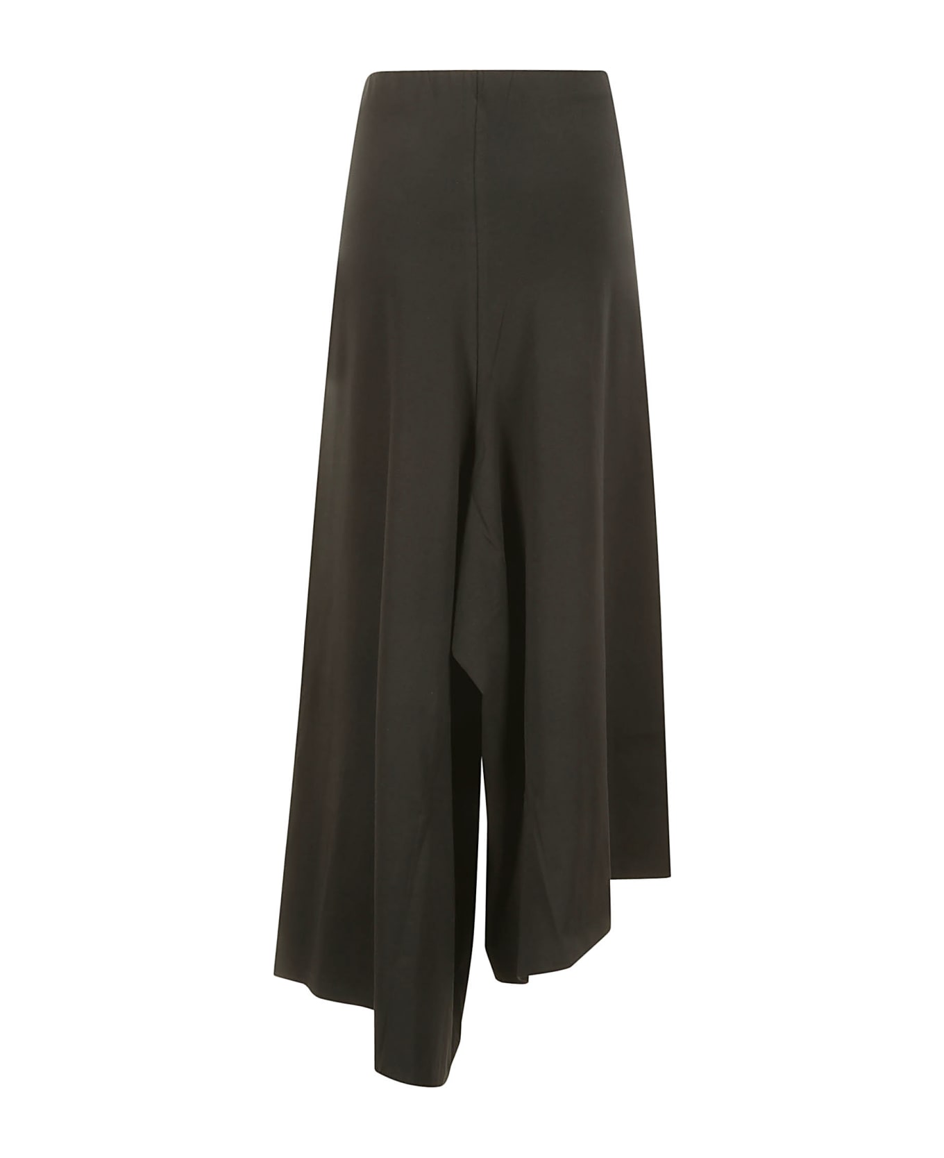 Stefano Mortari Wide Leg Knitted Trousers - BLACK ボトムス
