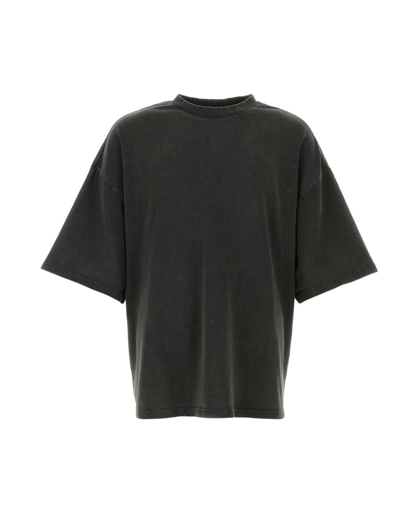 Entire Studios Graphite Cotton Oversize T-shirt - WASHEDBLACK