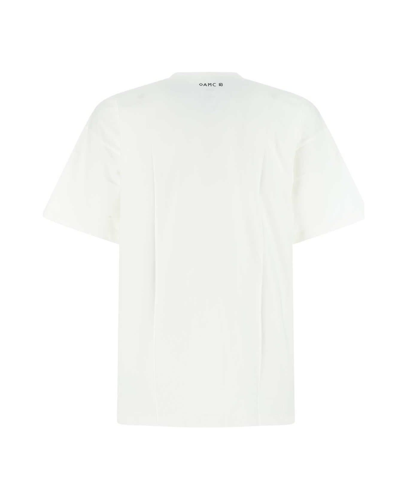 OAMC White Cotton Oversize T-shirt - 101