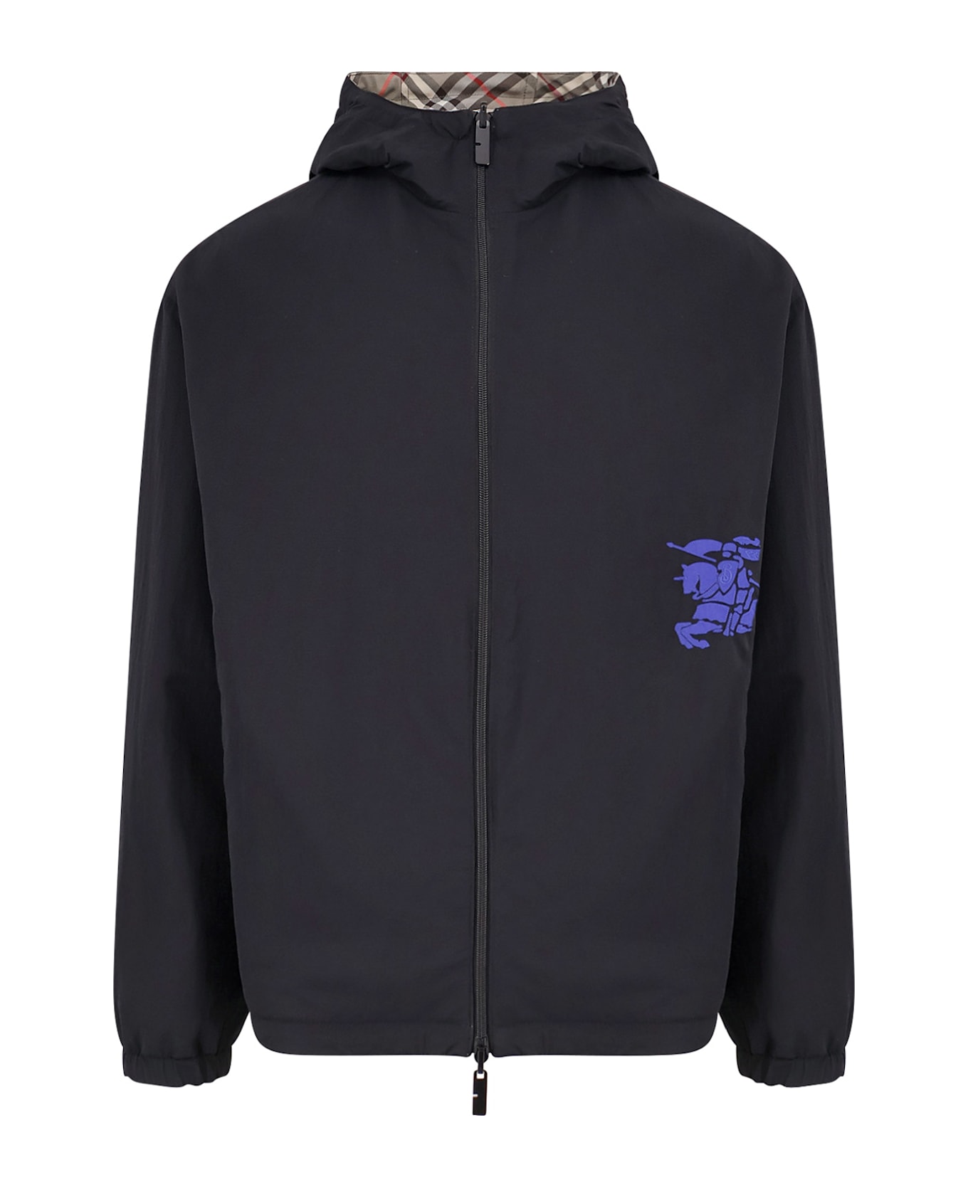Burberry Trafford Reversible Jacket - MAUVE GREY IP CHECK