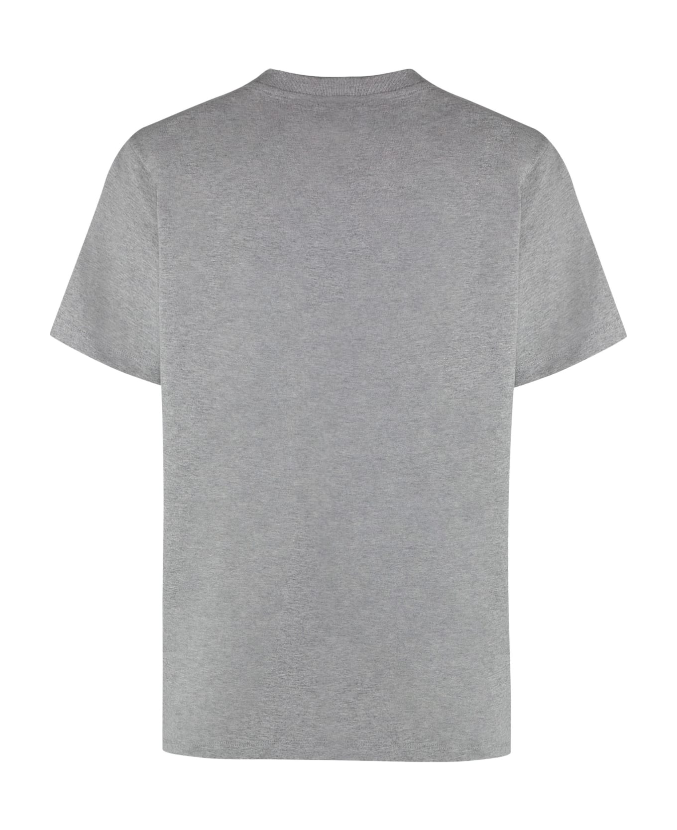 Ganni Cotton Crew-neck T-shirt - grey